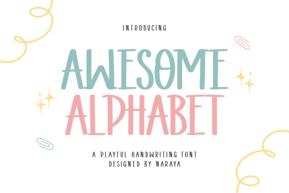 Awesome Alphabet: A Display Font That Makes Your Brand Feel Human