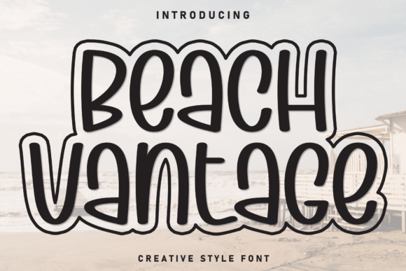 Beach Vantage: A Thoughtful Display Font for Editorial Calm