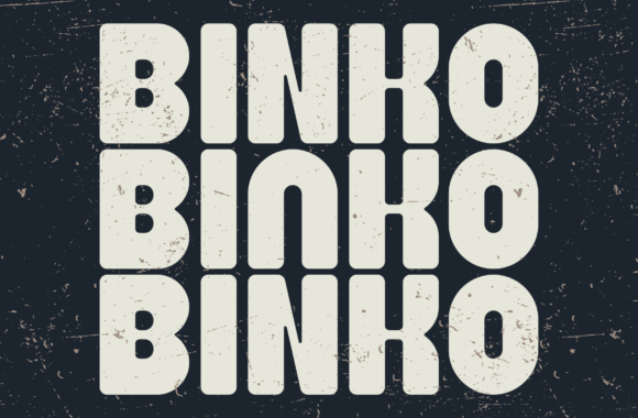 Binko: A Display Font That Feels Like a Warm Welcome