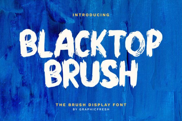 Blacktop: A Confident Display Typeface for Editorial Impact