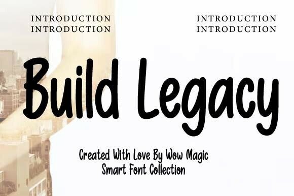 Build Legacy: A Vintage Western Display Font That Actually Works