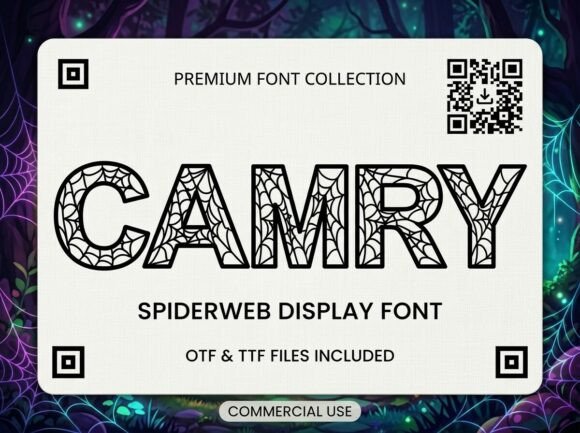 Camry: A Display Typeface That Commands Attention