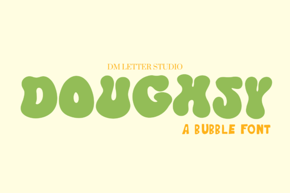 Doughsy: A Warm, Confident Display Font