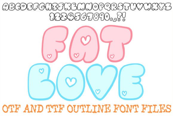 Fat Love Font: Joyful Branding for Small Businesses