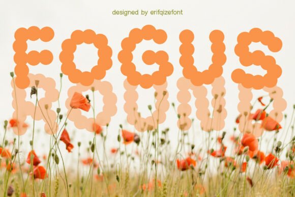 Fogus: A Friendly, Rounded Display Font for Small Business Branding
