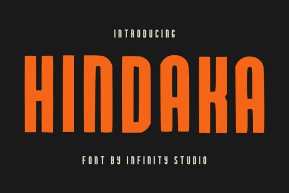 Hindaka: A Bold, Calm Display Typeface for Thoughtful Publishing