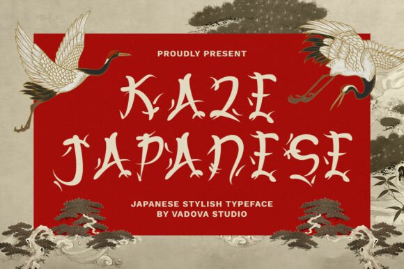 Kaze Japanese: A Display Font That Gives Your Brand Soul