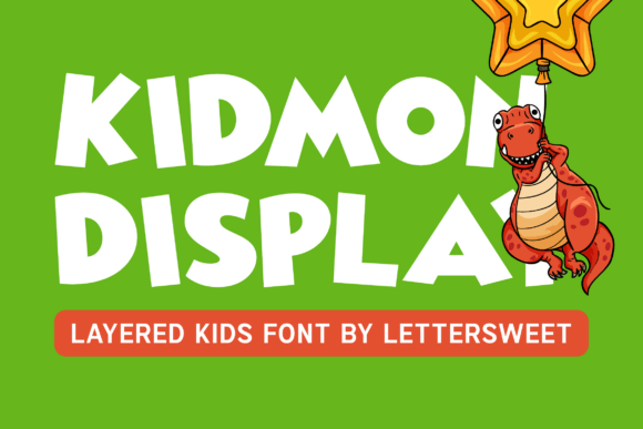 Kidmon: A Playful Display Font with Editorial Warmth