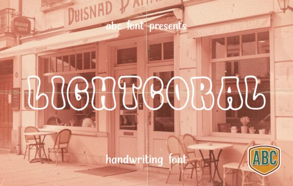 Lightcoral: A Display Font That Makes Your Headlines Feel Like a Warm Invitation