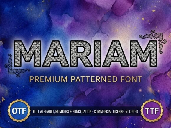 Mariam: A Display Font That Makes Your Headlines Unmissable