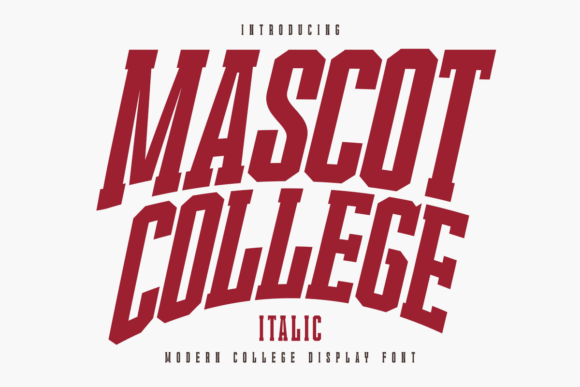 Mascot College Italic
