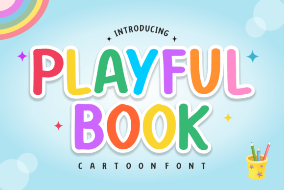 Playful Book: A Display Font That Makes Your Brand Feel Warm & Welcoming