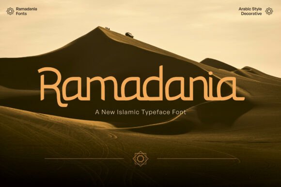Ramadaniya: A Display Font That Breathes Calm Into Every Layout
