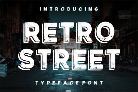 Retro Street: A Bold Vintage Display Font for Authentic Branding