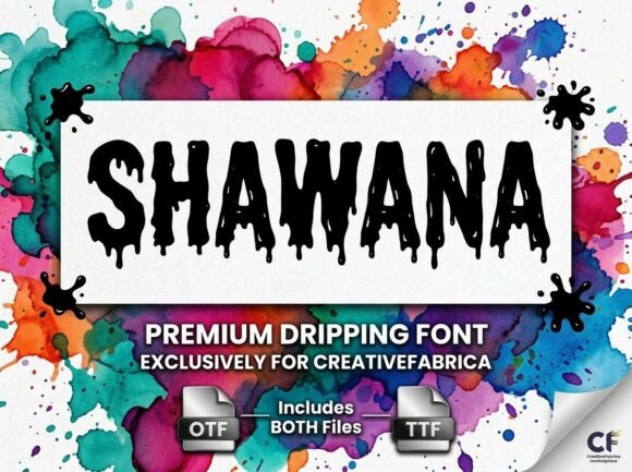 Shawana: A Bold Display Typeface for Memorable Branding