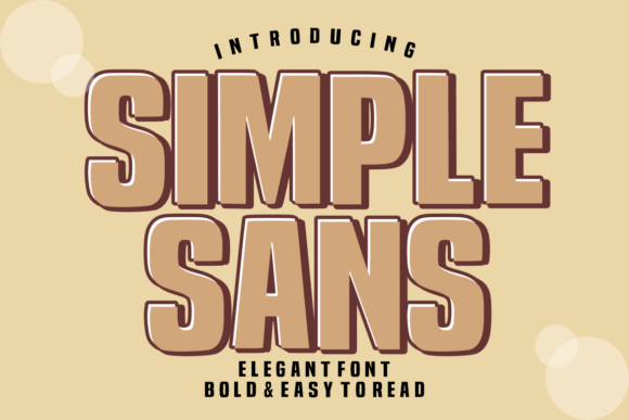 Simple Sans: A Display Font That Breathes With Your Words