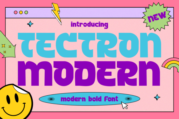 Tectron Modern: A Bold Display Font for Editorial Impact