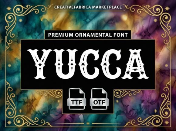 Yucca: A Display Font That Earns Its Space